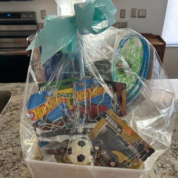 New Boys Fun Basket - Picture 2 of 2